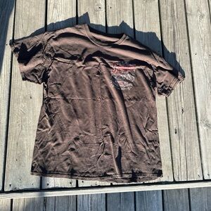 Men's Brown‎ Graphic Tee